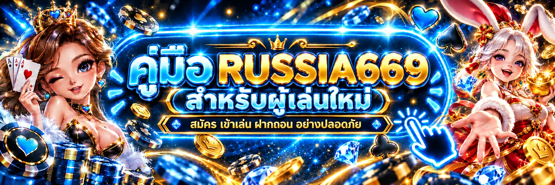 RUSSIA669 คู่มือสมัคร เข้าเล่น ฝากถอนสำหรับมือใหม่